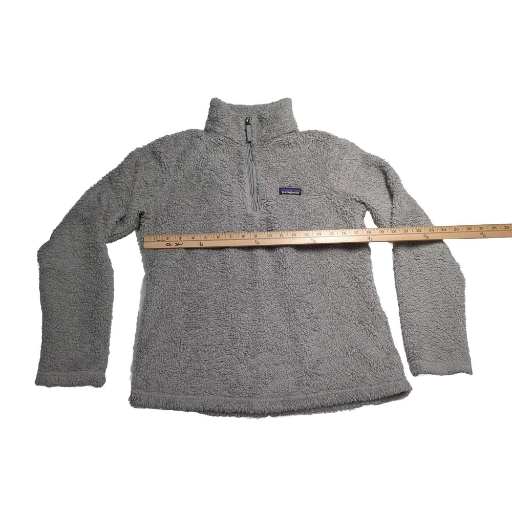 Patagonia Women's Medium Los Gatos 1/4-Zip Light Gray (Read Description) - Picture 7 of 8
